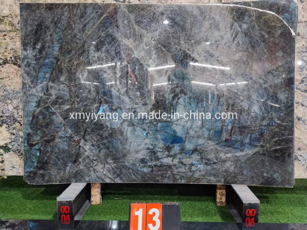 Wholesale Background Wall Dark Blue Onyx Black Blue Onyx Marble