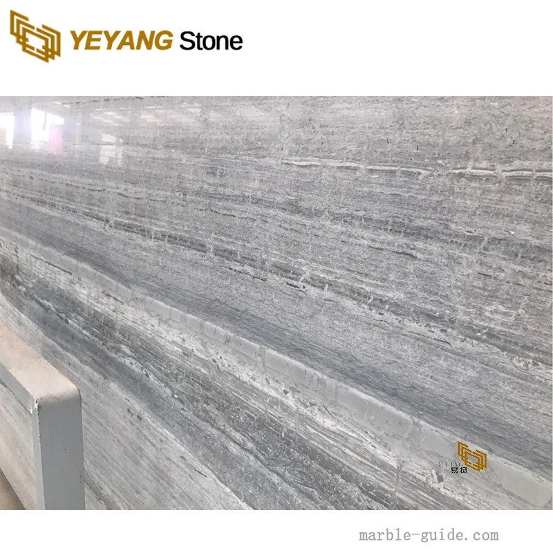 Classic Wood Vein Marble Slab/Tile Counter Top Surface Marble Low Price