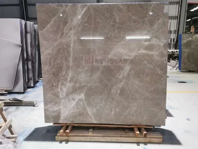 Losas de porcelana de piso de mármol de primera calidad para pared interior Precio de fábrica de China Decoración pulida de mármol gris